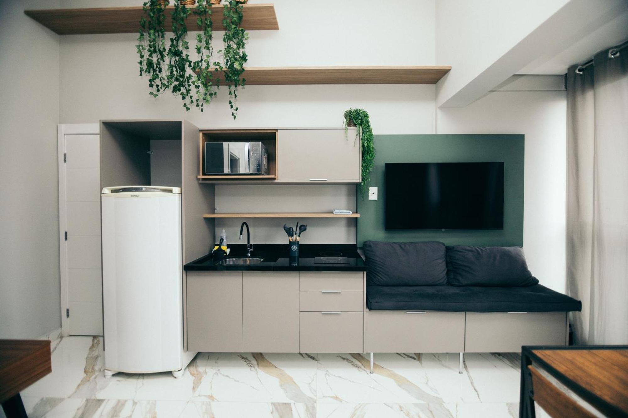 Com Mezanino A 30 Passos Do Metro Brooklin Apartamento São Paulo
